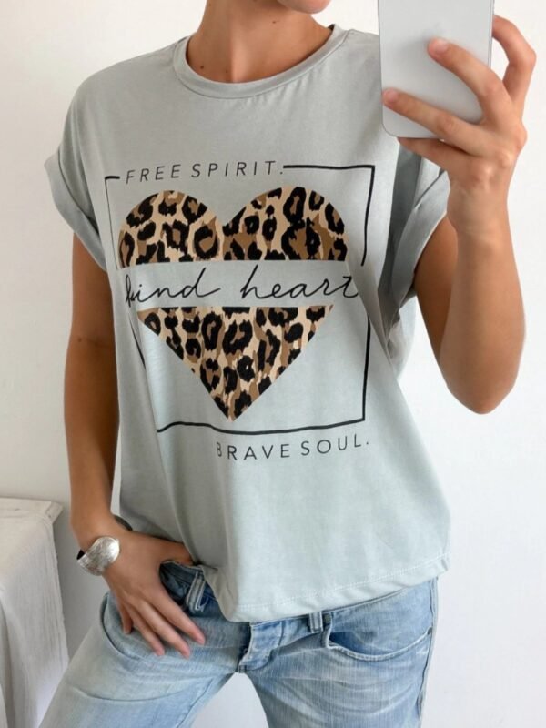 Remera 🤎 animal print