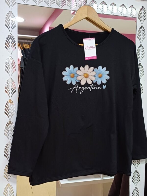 Remera Flores ARGENTINA